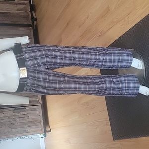 Bogner Tela Tartan Plaid Insulated Ski Pants